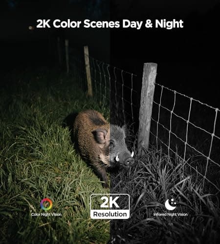 4G LTE Cellular Solar Security Camera Outdoor: No WiFi Solar Powered Security Camera Outdoor Built in SIM Card 2K Battery Wireless Cameras for Home Surveillance Outside 360° Live View Motion Detection 5