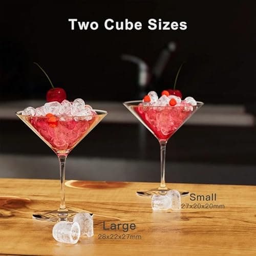 Ice Maker Countertop, Portable Ice Machine with Carry Handle, Self-Cleaning Ice Makers with Basket and Scoop, 9 Cubes in 6 Mins, 26 lbs per Day, Ideal for Home, Kitchen, Camping, RV, Black 5