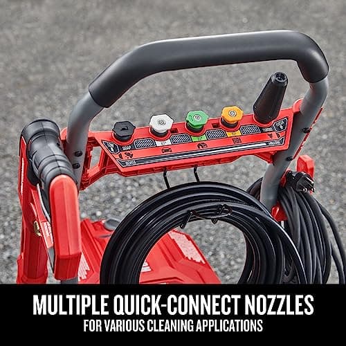 CRAFTSMAN Electric Pressure Washer, Cold Water, 2,800 MAX PSI (CMEPW2800) 6