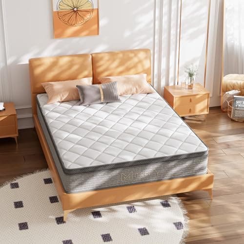 Mubulily Queen Mattress,10 Inch Gel Memory Foam and Innerspring Hybrid Mattress in a Box with Individual Pocket Spring for Motion Isolation & Silent Sleep,CertiPUR-US,100 Nights Trial 6