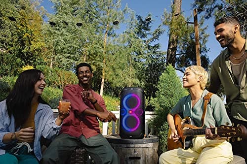 JBL PartyBox 110 - Portable Party Speaker with Built-in Lights, Powerful Sound and deep bass, Black 7