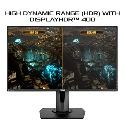 ASUS TUF Gaming VG279QM 27” HDR Monitor, 1080P Full HD (1920 x 1080), Fast IPS, 280Hz, G-SYNC Compatible, Extreme Low Motion Blur Sync (ELMB SYNC), 1ms, DisplayHDR 400, Black 5