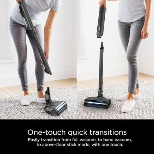Shark WANDVAC System Pet Ultra-Lightweight Powerful Cordless Stick Vacuum with Charging Dock, WS642, Grey 6