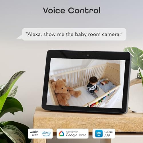 Geeni Smart Wi-Fi Security Camera with Night Vision: 1080p HD Indoor Surveillance, Motion Detection, Two-Way Audio & Alexa Compatible 6