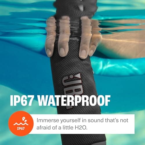 JBL Flip 6 (Blue) + Bundle with divvi! Protective Hardshell Case 5