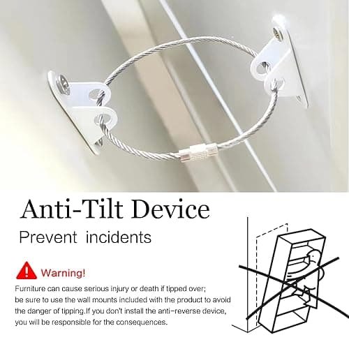 Chrangmay Black 6 Drawer Dresser for Bedroom, Large Double Dresser with Wide Drawers, Modern Chest of Drawers,Storage Organizer Dresser,Nursery Dresser,for Living Room, Hallway, Bedroom, Kids Bedroom 5