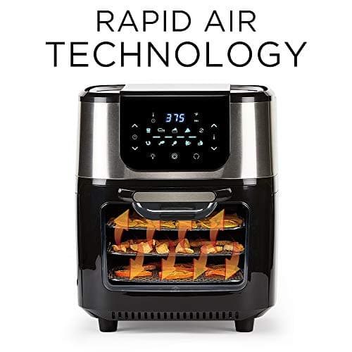 Emeril Everyday Emeril Lagasse AirFryer Pro with Rotisserie and Dehydrate, 6 Quart, Black and Stainless Finish 7