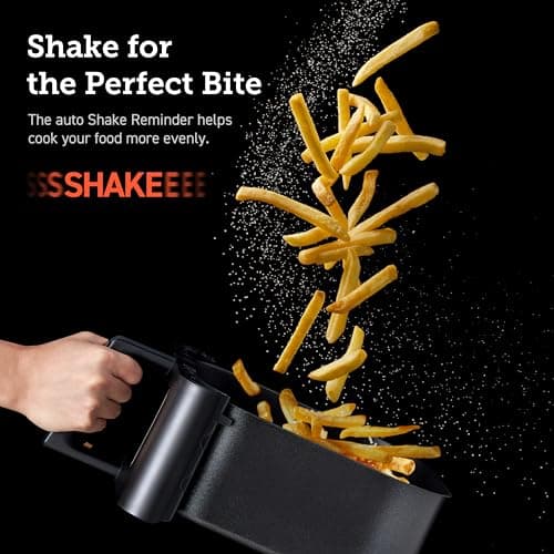 COSORI Clear Window Air Fryer, 6.5 Quart Large Compact Airfryer, 12 One-Touch Savable Custom Functions, Cookbooks and Online Recipes, Nonstick and Dishwasher-Safe 6