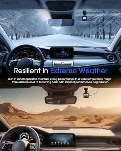 Dash Cam WiFi 2K, Car Camera with APP, External GPS, 1.5'' IPS Screen, Front Dash Camera for Cars, Mini Dashcams, WDR Night Vision, 24H Parking Monitor, Loop Recording, G-Sensor 9