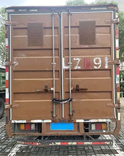 FIGODE Stainless Steel Chain Lock with 4 Same Keys, Rustproof Lock and Chain, Marine Grade Lock for Bike, Moto, Scooter, Boat, Truck and Door. Anti-Theft – 110 CM Long Chain 6