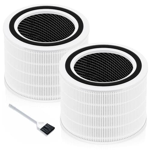 Core 200S Replacement Filter for LEVOIT Core 200S Smart WiFi Air Purifier, Funmit 3-in-1 H13 True HEPA Filter Replacement and High-Efficiency Activated Carbon, Part # Core 200S-RF, 2 Pack