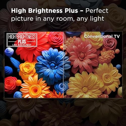 TCL 55-Inch Class Q65 QLED 4K Smart TV with Fire TV (55Q651F, 2024 Model), Dolby Vision and Atmos, HDR PRO+, Alexa Built-in with Voice Remote, Apple AirPlay 2 Compatibility, Streaming Television 5