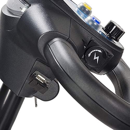 Drive Medical Phoenix LT 4 Wheel Mobility Scooter 350lb Weight Cap New Model, Red/Blue/Grey 6