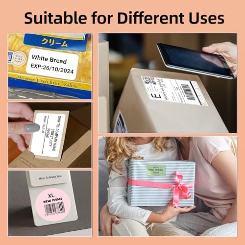 ORGSTA USB Shipping Label Printer - T001 4x6 Thermal Label Printer for Small Business, High Speed Label Printers for Shipping Package, Used for Ebay, Amazon, Shopify, Etsy, USPS, FedEx(USB Only) 8