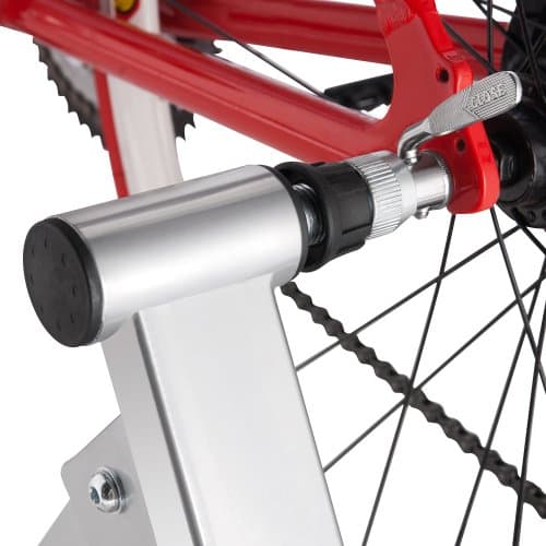 Indoor Bike Trainer – Convert Mountain, Road, or Beach Bicycle into a Stationary Exercise Bicycle for Indoor Riding All Year Round by Bike Lane (Silver) 9