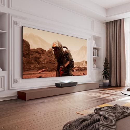 Hisense 100L5H Laser TV Ultra Short Throw Projector with 100" ALR High Gain Screen, 4K UHD, 2700 ANSI Lumens, Dolby Vision & Atmos, HDR10, Google TV, Netflix 15