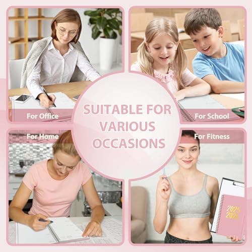 Planner 2025-2026, Monthly and Weekly Calendar Academic Planner (July 2025 - June 2026), Hardcover Planning Agenda Book for Office School Supplies, A5 (6.3" x 8.5") 7