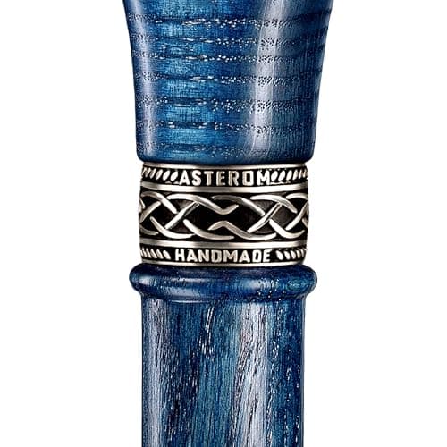 Asterom Handcrafted Walking Cane - Ergonomic, Wooden - Canes for Men - Walking Sticks for Seniors, Unique, Wood 9