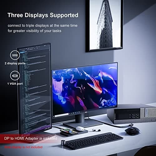 Dell OptiPlex 7020 Desktop Computer, 32GB RAM, New 1TB SSD, Intel Quad Core i7 up to 4.0GHz, AC8260 Built-in WiFi 5, Dual Monitor Supported, DVD-RW HDMI, Windows 11 Pro (Renewed) 5