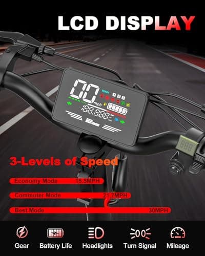 EOEOTWO Off Road Electric Scooter, 1200W Fast Electric Scooter, 25/45Miles, 31MPH/40MPH E-Scooter for Adults, Heavy Duty 300+ lb Capacity, Full Suspension (48V 13Ah, Red) 5