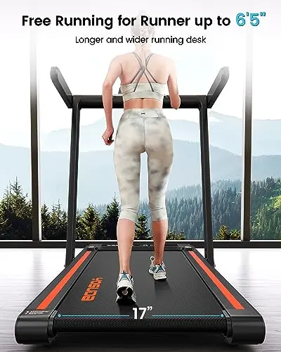 YOSUDA Walking Pad, 300lb Capacity Under Desk Treadmill with Bluetooth, Desk Treadmill for Office Under Desk, Walking Pad Treadmill, Running Walking Jogging Machine 6