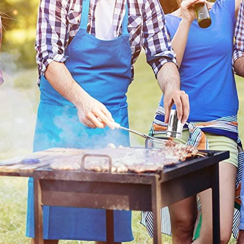 Accmor 2pcs Salt and Pepper Shakers,Stainless Steel Shaker for Salt Powder Sugar Cinnamon Pepper, Spice Dispenser with Adjustable Pour Holes,Silver 6