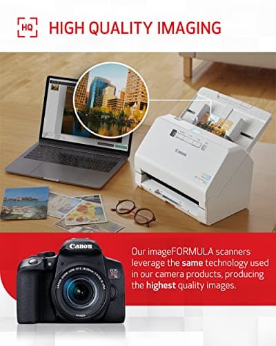 Canon imageFORMULA RS40 - Photo and Document Scanner, Auto Document Feeder, Windows and Mac, Scans Old and New Photos in Varying Sizes, USB Interface 7