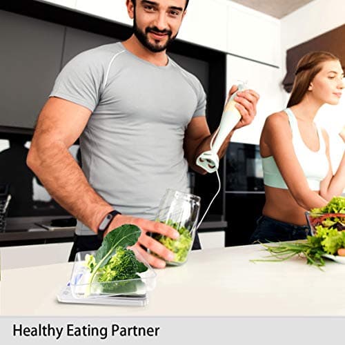 Fuzion Digital Kitchen Scale 3000g/ 0.1g, Pocket Food Scale 6 Measure Modes, LCD, Tare, Digital Scale Grams and Ounces with 2 Trays for Food, Cooking, Nutrition, Reptiles(Battery Included) 6