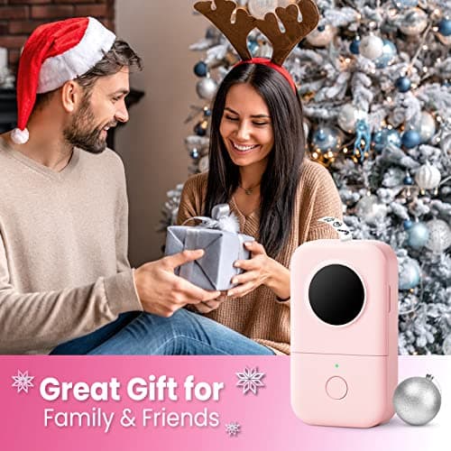 Phomemo D30 Bluetooth Label Printer - Monochrome, Portable, Rechargeable, Compatible with iOS & Android 8