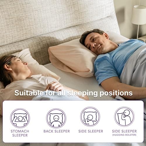 NapQueen 8 Inch Queen Size Mattress, Bamboo Charcoal Memory Foam Mattress, Bed in a Box, White 7