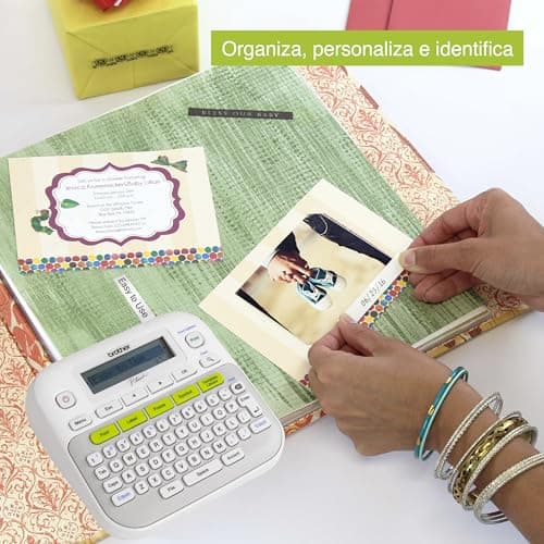 Brother P-touch, PTD210, Easy-to-Use Monochrome Label Maker, One-Touch Keys, Multiple Font Styles, 27 User-Friendly Templates, White 5