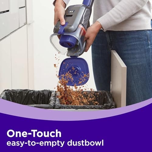 BLACK+DECKER dust buster Handheld Vacuum Cordless, Pet Hair Vacuum, Portable for Home and Car with Pet Brush, Rechargeable, Powerful Suction, Washable Bowl Filter,furbuster AdvancedClean (HHVK515JP07) 8