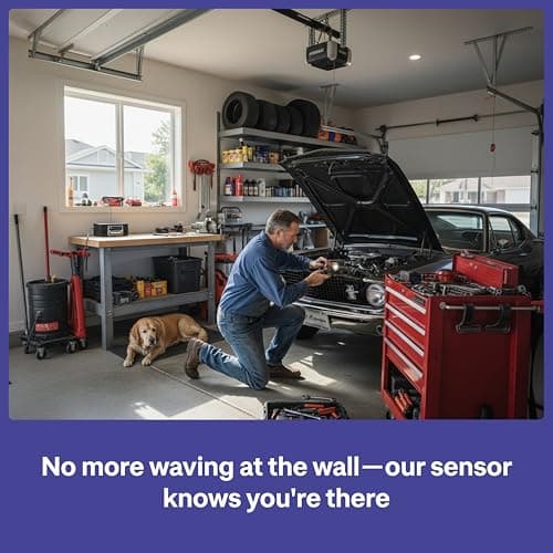 Lutron Maestro Motion Sensor Dimmer Switch for Bathroom, Garage, Laundry Room, and Closet, Occupancy and Vacancy Sensor, Single-Pole/Multi-Location, No Neutral Required, MSCL-OP153M-WH, White 3