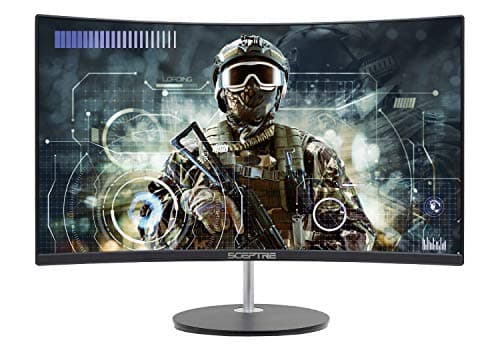Sceptre Curved 24-inch Gaming Monitor 1080p R1500 98% sRGB HDMI x2 VGA Build-in Speakers, VESA Wall Mount Machine Black (C248W-1920RN Series) 9