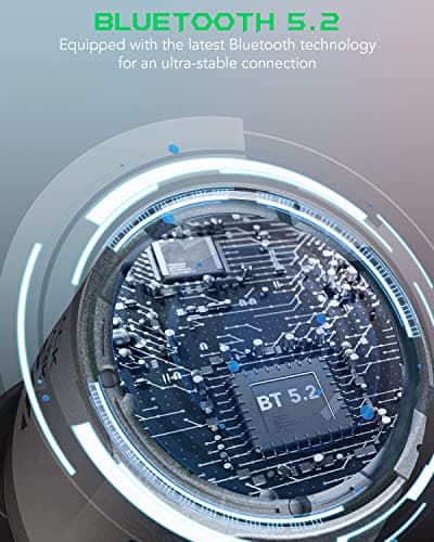 Black Shark Wireless Earbuds with 35ms Ultra-Low Latency, Gaming Bluetooth Earbuds with Studio-Quality Sound, Bluetooth 5.2, IPX5 Waterproof, 24h Listening Time, Clear Mics, Comfort Fit - Lucifer T4 4