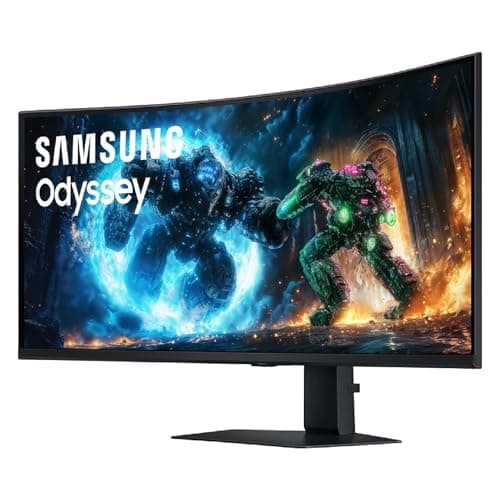 Samsung 40” Odyssey G7 (G75F) WUHD Resolution, 180Hz, Curved Gaming Monitor, 1ms Response Time (GtG), VESA DisplayHDR™ 600, AMD FreeSync™ Premium Pro, LS40FG75DENXZA, 2025 10