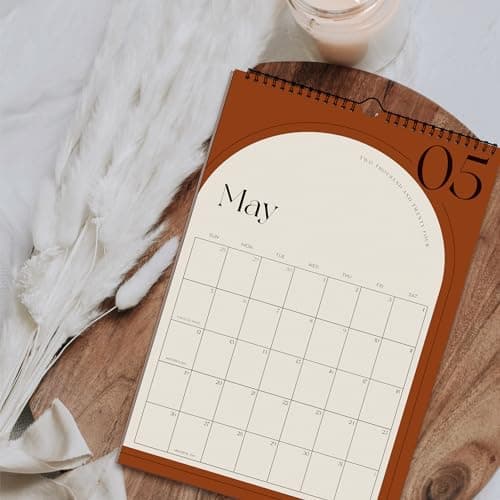 Aesthetic 2024-2025 Wall Calendar - Runs from January 2024 Until July 2025 - The Perfect Wall Hanging Calendar Planner for Easy Organizing 5