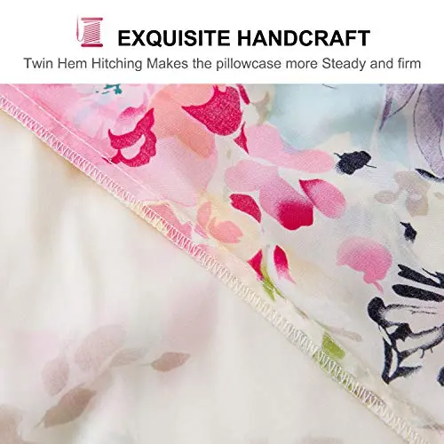 SLPBABY Silk Pillowcase for Hair and Skin with Hidden Zipper Print (Standard, Pattern5) 5