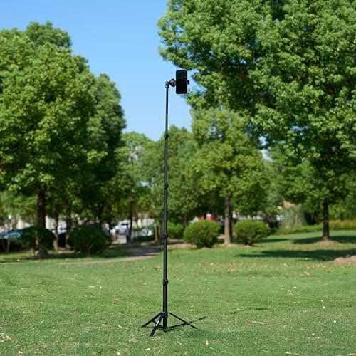 Amazon Basics 64-inch Extendable Tripod for iPhones and Smartphones, Selfie Stick Mode and Phone Tripod Mode, Black 7