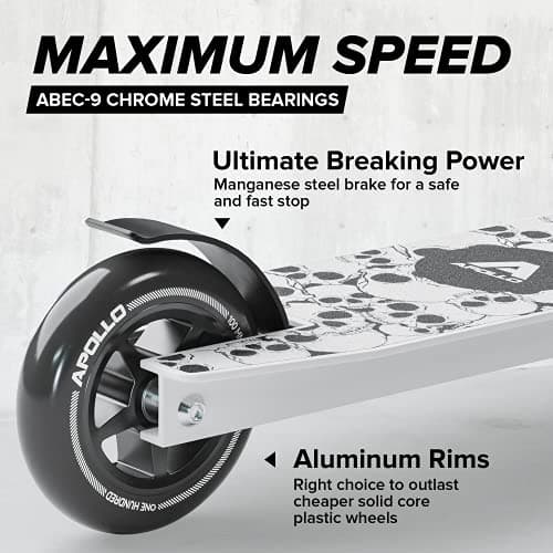 APOLLO Genius Pro 4.0 - Stunt Scooter for Teens & Adults - Freestyle Scooter, 220 LBS 5