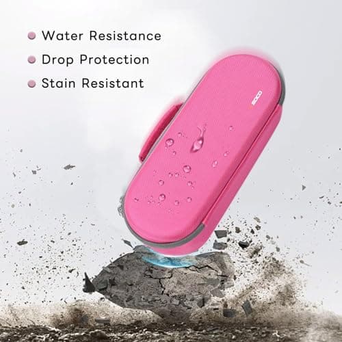 RLSOCO Travel Case for Dyson Supersonic/Supersonic Nural Hair Dryer & Dyson Airwrap/Airwrap i.d./Airwrap Co-anda2x Multi-Styler, Storage Hair Dryer/Airwrap Only for easy travelling - Pink 7