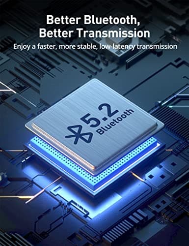 Gsoemon Bluetooth Headphones, Bluetooth 5.2 Stereo aptX Wireless Earbuds Bass Magnetic Neckband IPX7 Waterproof Earbuds Bulit-in Mic with 24H Playtime, Lightweight Earphones for Sport, Gym, Running 6