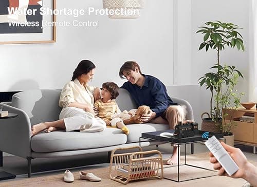 Train Shape Essential Oil Diffuser Humidifier, 2 Lighting Modes, Remote Control, Train Design Home Fragrance Diffuser, 300ml, for Bedroom Office Desktop (US Plug) 9