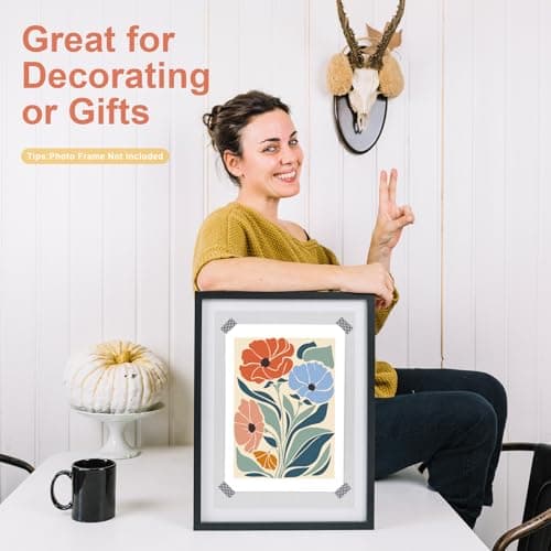 Guasslee Wall Calendar 2026-2027, Vertical Calendar Wall 2026, 18-Month Aesthetic Calendar From 2026 Jan-2027 Jun, 28" X 11" Monthly Planner Wall With Thick Paper, Floral Design for Home Office 8