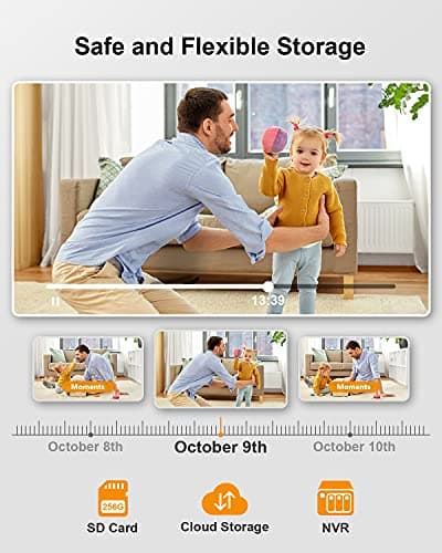 Imou 2.5K WiFi Camera Indoor Pet Dog Camera 4MP, 360° Home Security Wireless IP Baby Camera, Human Detection AI, Smart Tracking, Siren, 10m Night Vision, 2-Way Audio, Privacy Mode, Works with Alexa 8