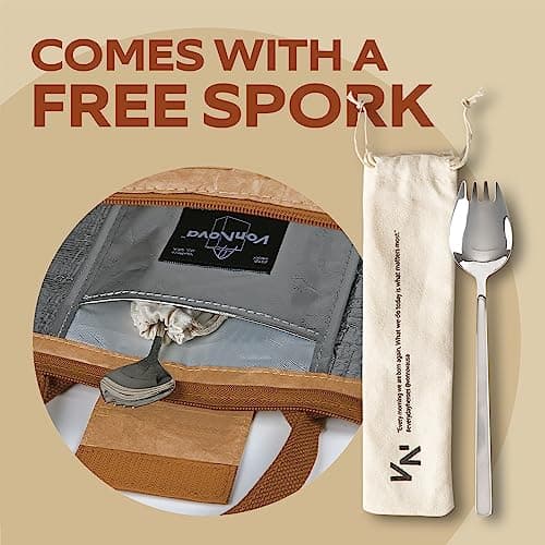 VonNova Women’s Insulated Lunch Bag with Premium 4mm Cooler Insulation, Cute Large 7L Lunch Tote for Office, Durable Small Lunch Box for Women, Stylish Lunchbox for Adults, Teens, Nurses, Teachers 7