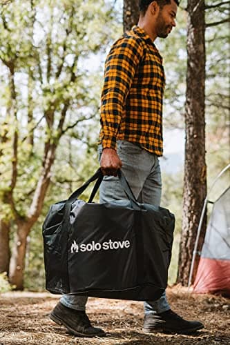 Solo Stove Bonfire 19.5" Smokeless Fire Pit with Removable Ash Pan | Portable Outdoor Fire Pit | Stainless Steel - Wood Burning Lightweight Fireplace | Ideal for 4-6 People, 20 lbs 7