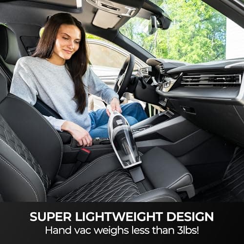 Kenmore 200 Series DS2000 Cordless Stick Vacuum Lightweight Cleaner 2-Speed Power Suction LED Headlight 2-in-1 Handheld for Hardwood Floor, Low Pile Carpet & Pet Hair 5