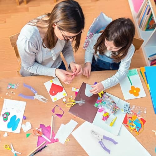 AEFFNOC Single Hole Punch, One Hole Puncher with Soft Grip Handle, 1/4 Inch Paper Hole Punches, Small Hole Punchers with Paper Mess Tray, 6 Sheets Capacity, for Crafts, Scrapbooks (Purple) 7