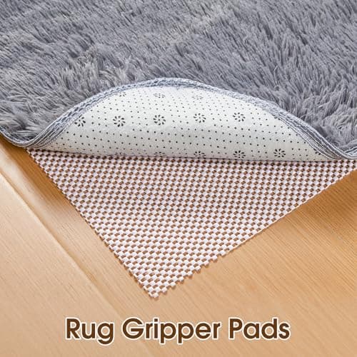 ALIUNI Shelf Liner for Kitchen Cabinet, Drawer Liners Non Slip Non Adhesive Thick Mat, Breathable Dresser Pantry Bathroom Protector, White, 12" x 120" 7